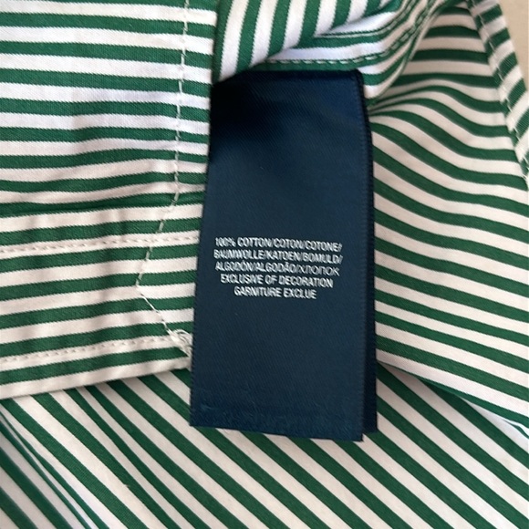 Polo by Ralph Lauren Striped Poplin Shirt - Picture 6 of 14